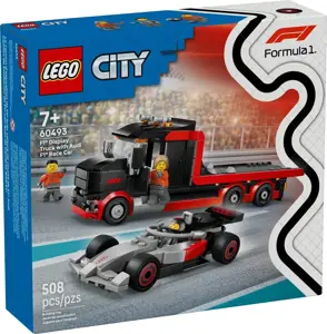 LEGO CITY 60493 F1 Display Truck with Audi F1 Race Car