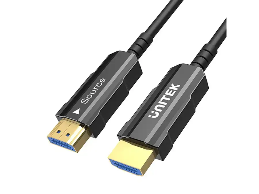 UNITEK C11072BK-20M optinis kabelis HDMI 2.0 AOC 4K 60Hz 20 m