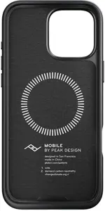 Peak Design case Apple iPhone 16 Pro Max Mobile Everyday Loop Case, charcoal