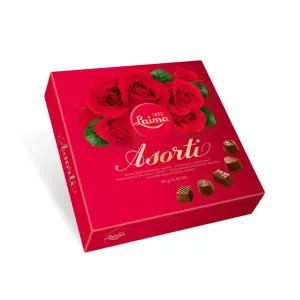 LAIMA šokoladinių saldainių asorti , 95g