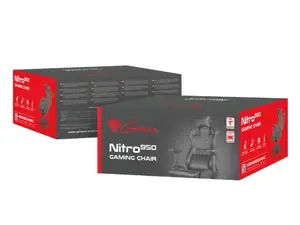 NATEC NFG-1366 "Genesis" žaidimų kėdė NITRO 950 Black