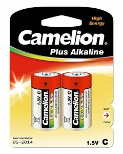 Camelion C/LR14, Plus Alkaline LR14, 2 vnt.