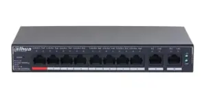 Switch DAHUA DH-SG4010P Switch layer L2 10xRJ-45 ports RJ-45 Ports Type Gigabit Ethernet (10/100/10…