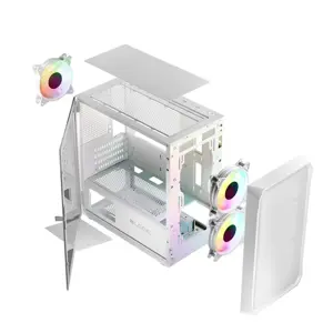 Logic PORTOS ARGB MINI USB 3.0 korpusas Baltas