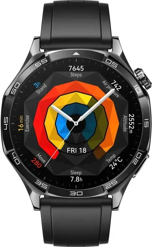 Huawei WATCH GT 5 46mm Vili-B19F | Smart watch | GPS (satellite) | AMOLED | 1.43 inches | Black