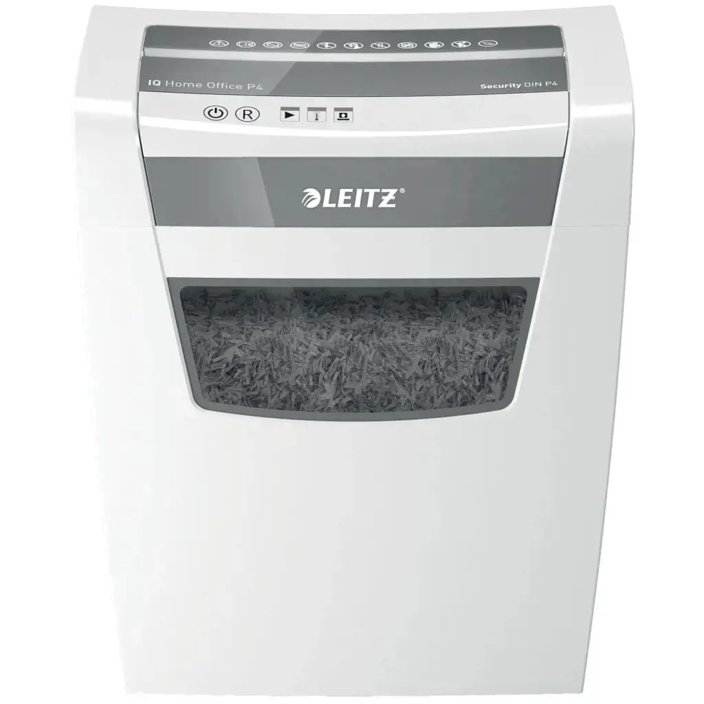 "Leitz IQ Home Office P-4", smulkinimas dalelėmis, 22 cm, 4 x 28 mm, 23 l, jutiklinis, 1800 mm/min