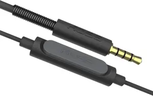 "Koss" laidinės ausinės KPH30iK, ant ausų, su mikrofonu, 3,5 mm, juodos spalvos
