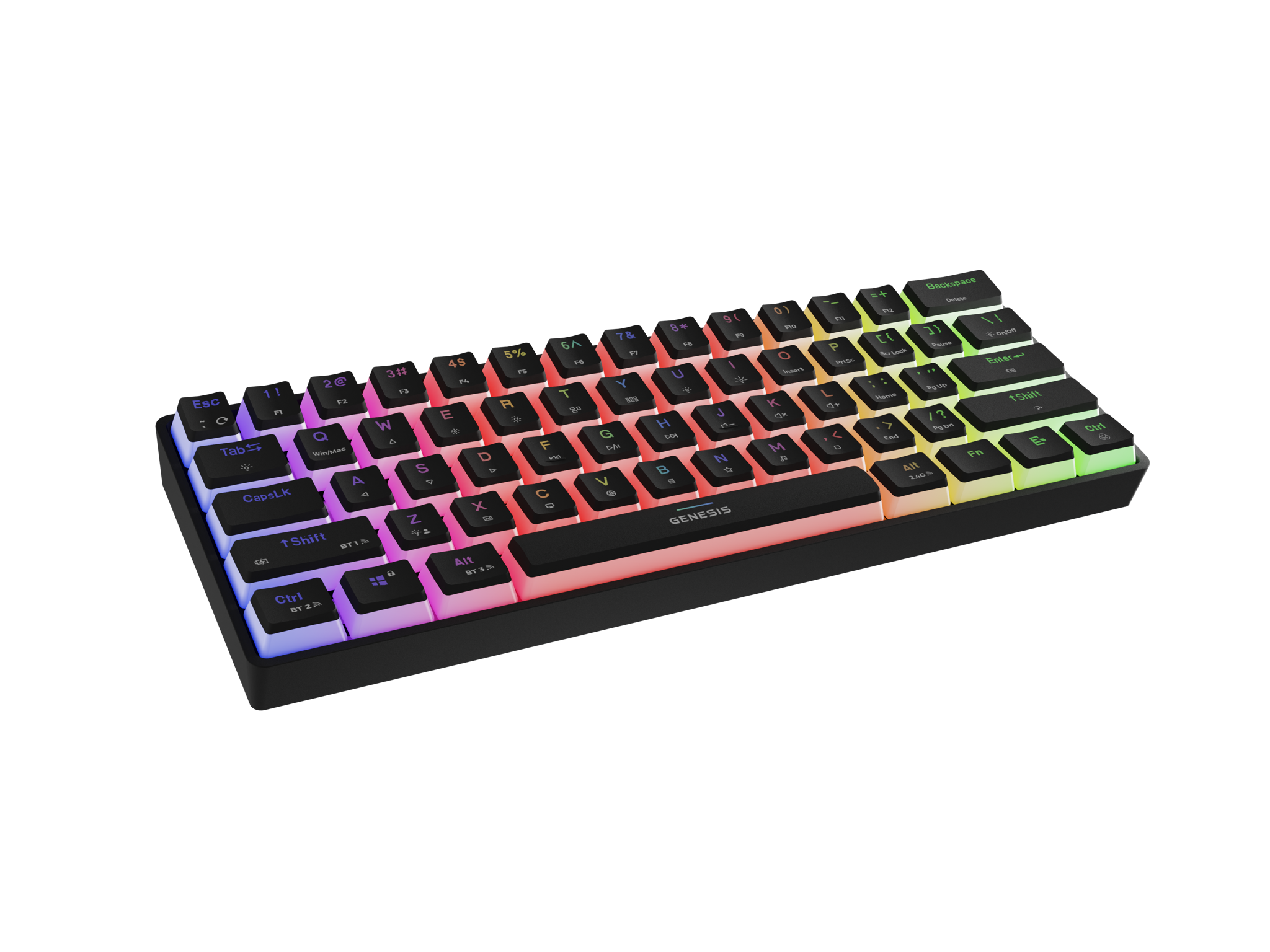 Genesis | THOR 660 G2 | Gaming keyboard | Wireless/Wired | US | Tactile | Black