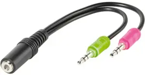 "Vivanco" adapteris 3,5 mm - 2x3,5 mm (45511)