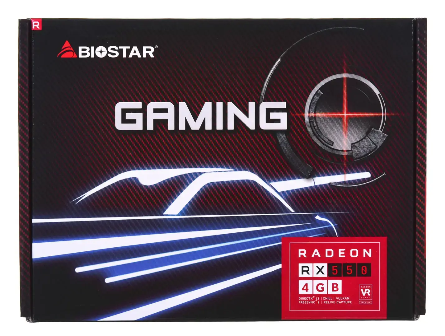 Vaizdo plokštė BIOSTAR Radeon RX 550 4 GB, GDDR5, VA5505RF41