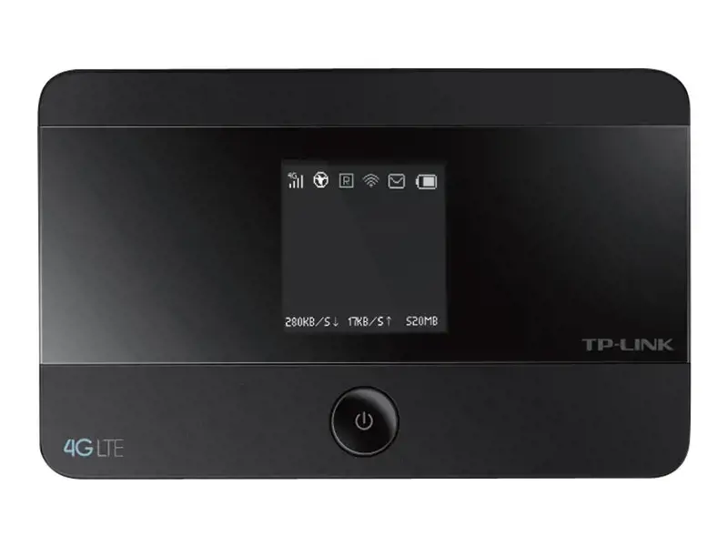 TP-Link 4G LTE mobilusis "Wi-Fi", Mobiliojo belaidžio tinklo įranga, Juoda, nešiojamasis, 802.11b, 802.11g, "Wi-Fi 4" (802.11n), 150 Mbit/s, 2G, 3G, 4G, Edge, GPRS, GSM, HSPA, HSPA+, LTE, UMTS