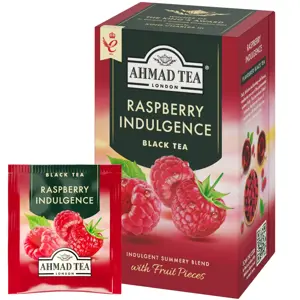 Arbata AHMAD ALU RASPBERRY,  20 vokelių su siūlu po 2 g