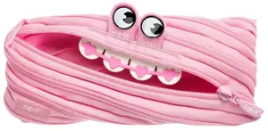 Penalas-pieštukinė ZIPIT Gorge Monster Pouch, GO-2, rožinė