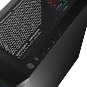 Logic PORTOS ARGB MINIDI USB 3.0 korpusas Juodas