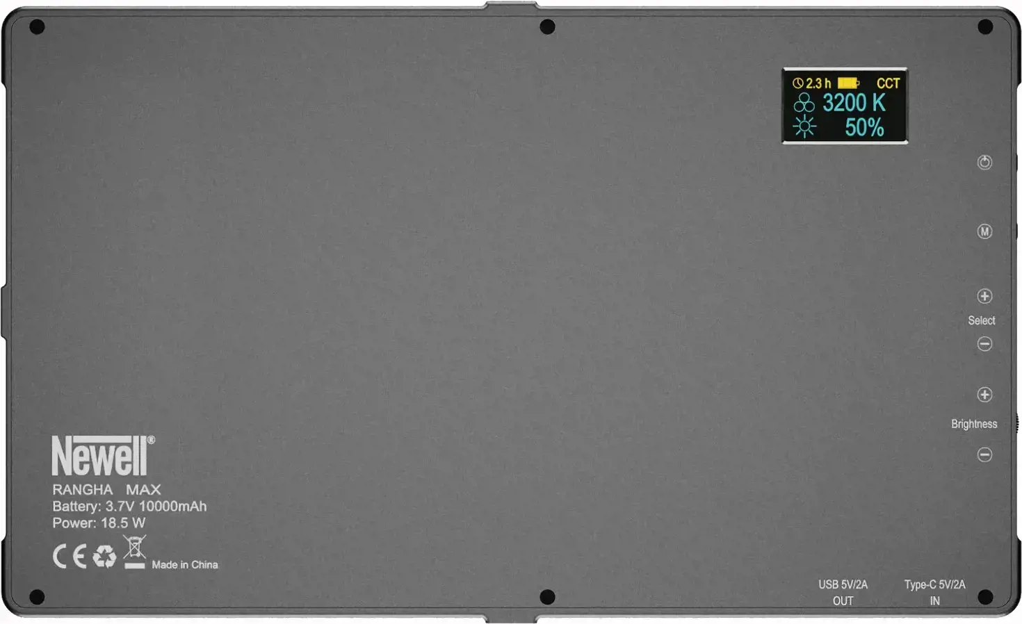 "Newell" vaizdo stebėjimo lemputė RGB-W Rangha Max LED