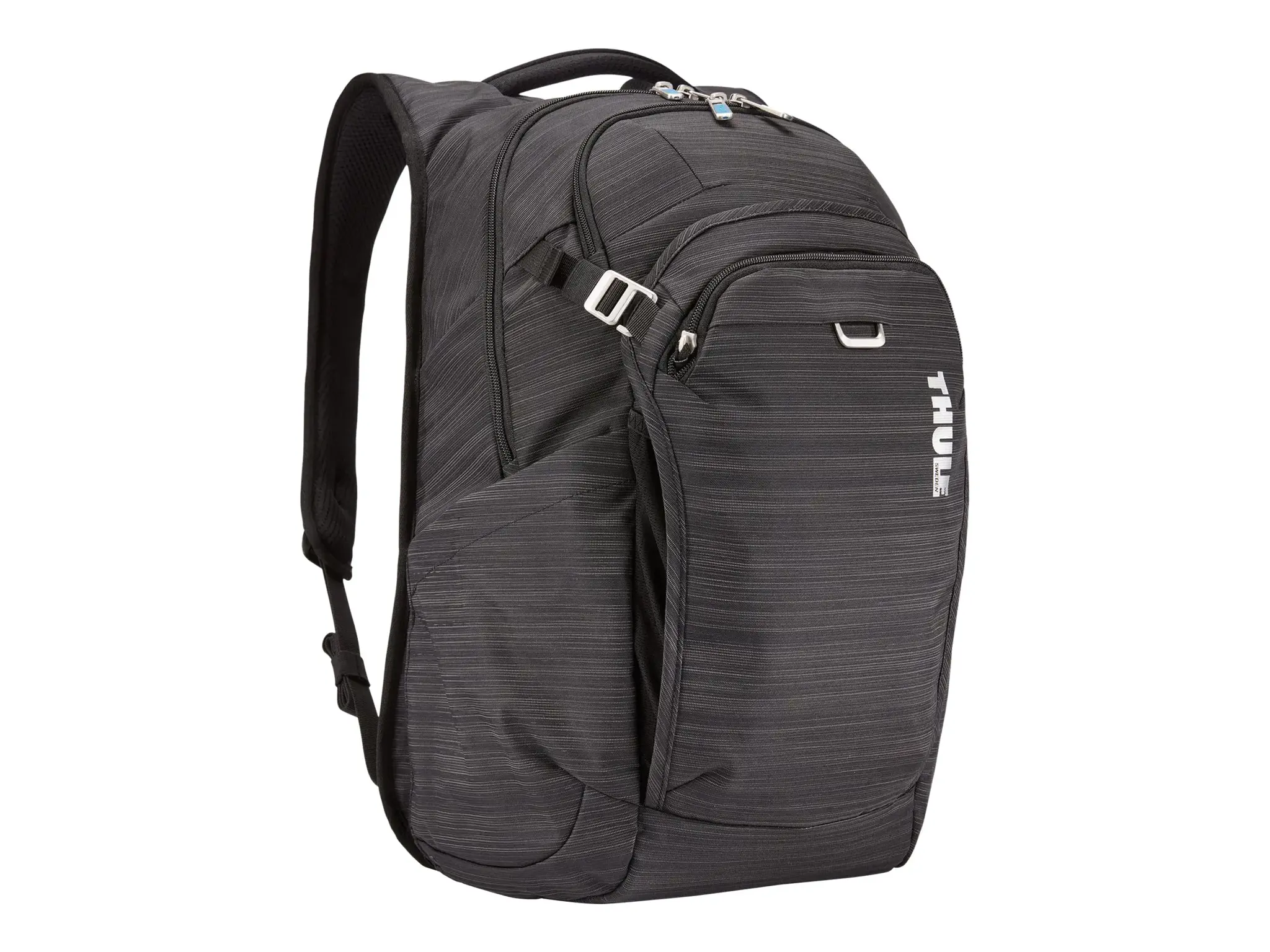 "Thule Construct CONBP-116 Black", "City", "Man", 39,6 cm (15,6"), Nešiojamojo kompiuterio skyrius, Neperšlampamas, Nailonas