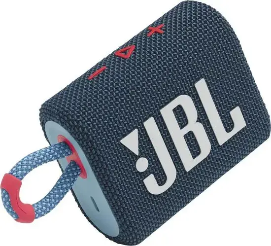 JBL GO3 Blue Pink