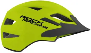 Apsauginis šalmas Rock Machine Fly, žalios/juodos spalvos, XXS/XS (47-52 cm)