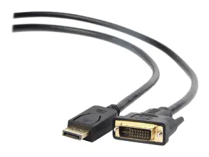 GEMBIRD CC-DPM-DVIM-1M Gembird kabelis Displayport (M) - > DVI-D (24+1) 1m