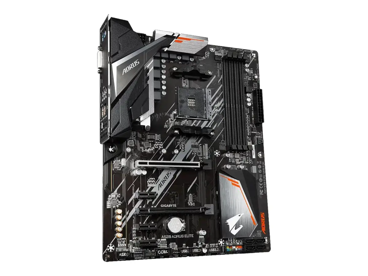 Gigabyte A520 AORUS ELITE, AMD, "Socket AM4", 3 kartos "AMD Ryzen™ 3", 3 kartos "AMD Ryzen 5", 3 kartos "AMD Ryzen™ 7", 3 kartos..., "Socket AM4", DDR4-SDRAM, 128 GB