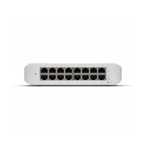 UBIQUITI UniFi Switch Lite 16 Gigabit RJ45 prievadų, įskaitant 8x 802.3at PoE+
