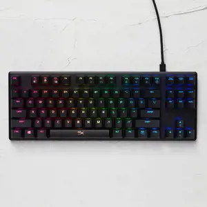 "HP HyperX Alloy Origins Core", 80 %, USB, mechaninis, RGB LED, juodas
