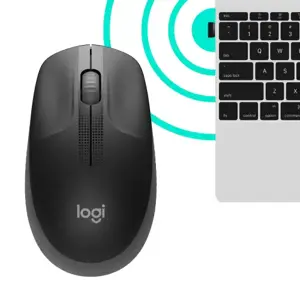 LOGITECH M190 Viso dydžio belaidė pelė - CHARCOAL - EMEA