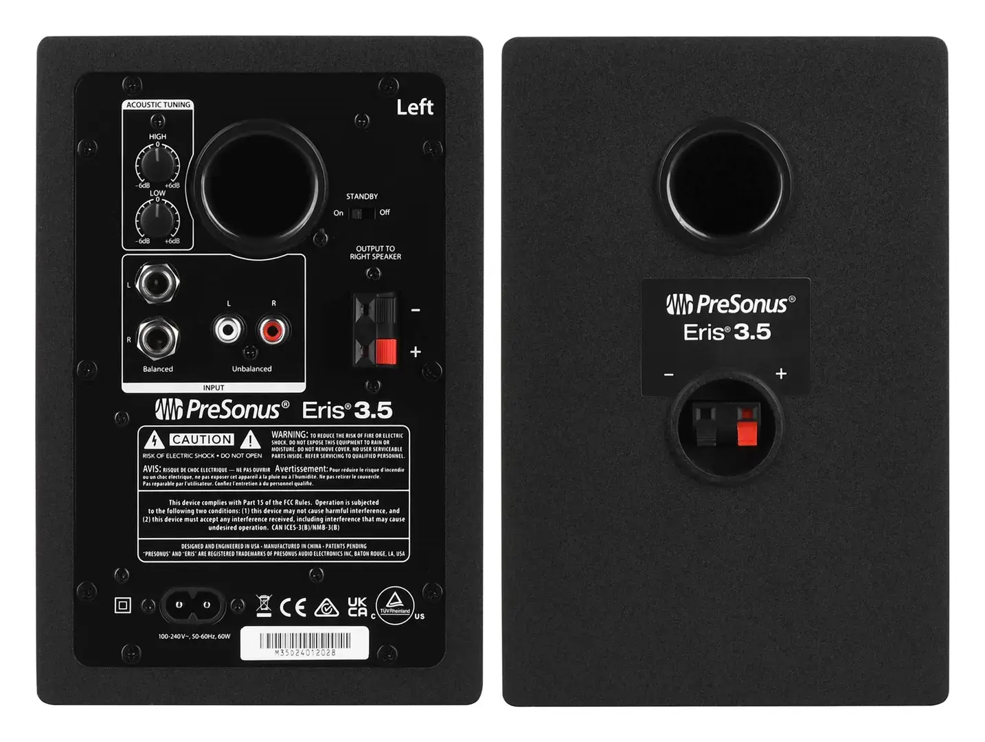 "PreSonus Eris 3.5 2nd Gen" - aktyviųjų monitorių pora