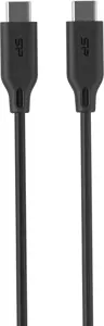 Silicon Power LK15CC, 1 m, USB C, USB C, 480 Mbps, juodas