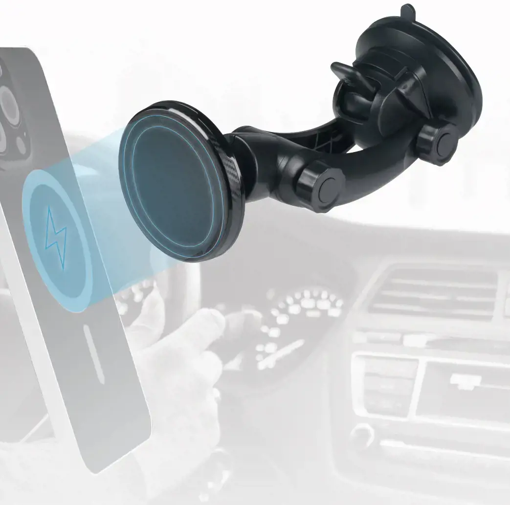"Vivanco" automobilinio telefono laikiklis MAG Windshield Wizard (63261)