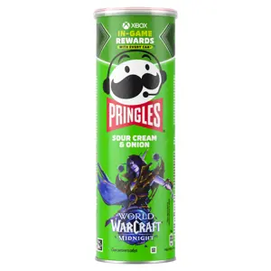 Užkandis PRINGLES Sour Cream & Onion Gaming, 165 g