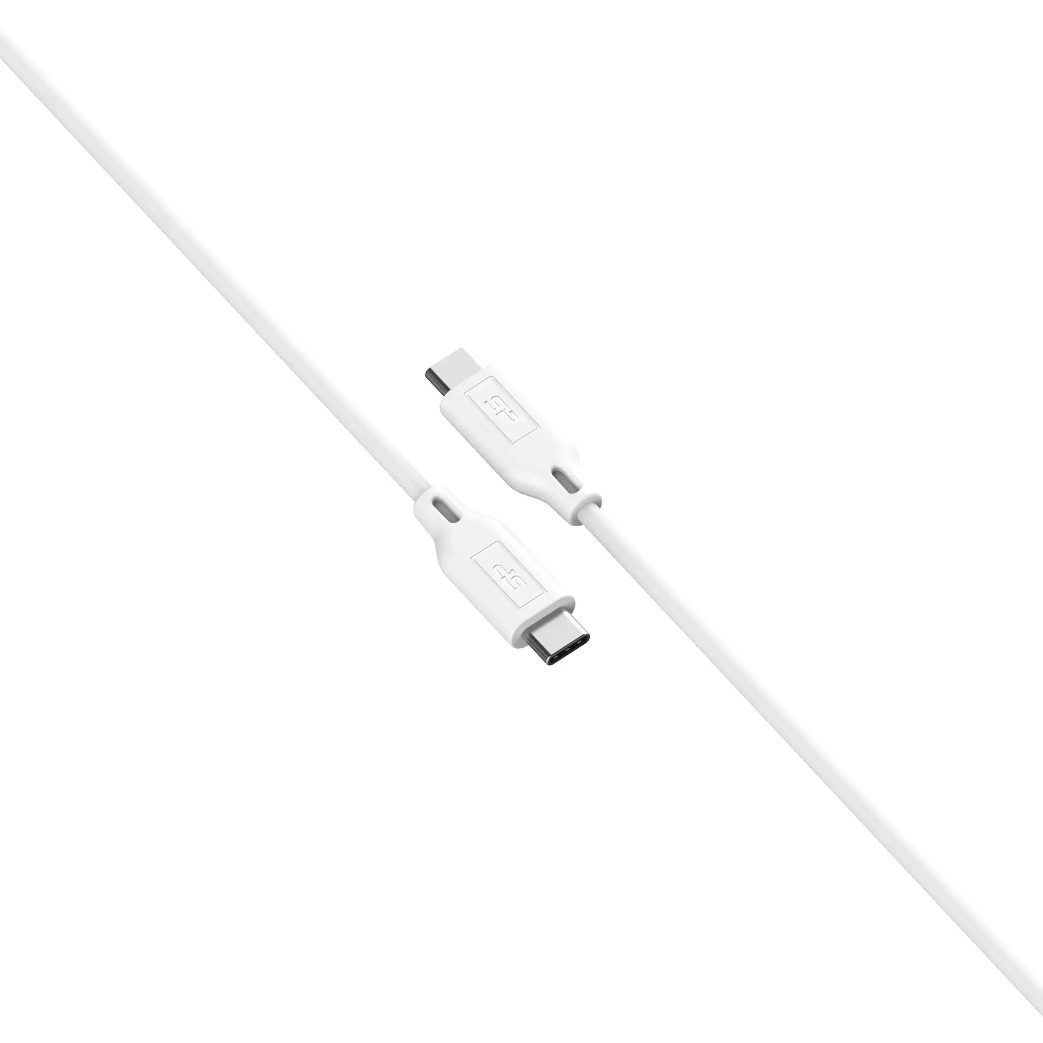"Silicon Power BoostLinkLK15CC", 1 m, USB C, USB C, 480 Mbps, baltas