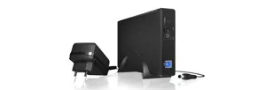 ICYBOX IB-377U3 "IcyBox" išorinis 3,5 HDD dėklas SATA III, USB 3.0, juodas