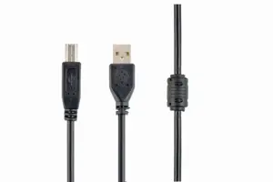 "Cablexpert" CCFB-USB2-AMBM-1.5M USB 2.0 spausdintuvo kabelis 1,5 m