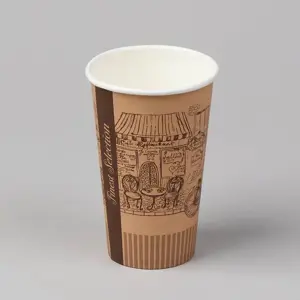 Popieriniai puodeliai Finest Selection kavos aparatams, 180ml, Ø 70mm, 50 vnt./pak.