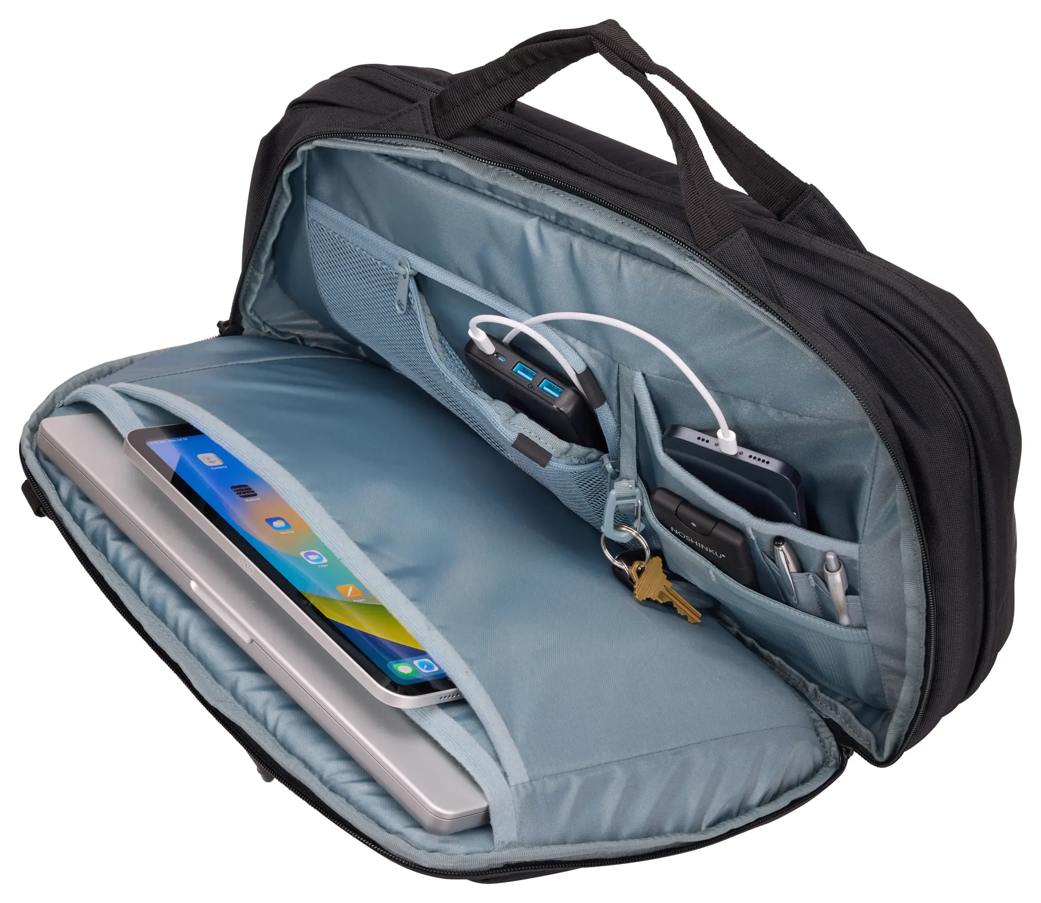 Thule Subterra 2 TSBB401 Black, Urban, Unisex, 40.6 cm (16"), Notebook compartment, Polyester
