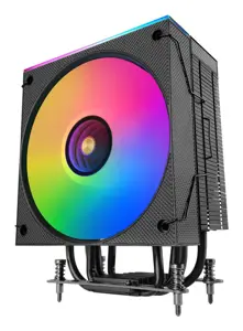 Mars Gaming MCPU-LCD Processor Air cooler 12 cm Black 1 pc(s)