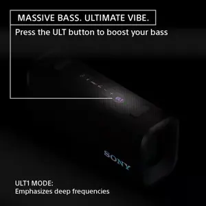 Sony Speaker | ULT FIELD 3 | Waterproof | Bluetooth | White | Portable | Wireless connection