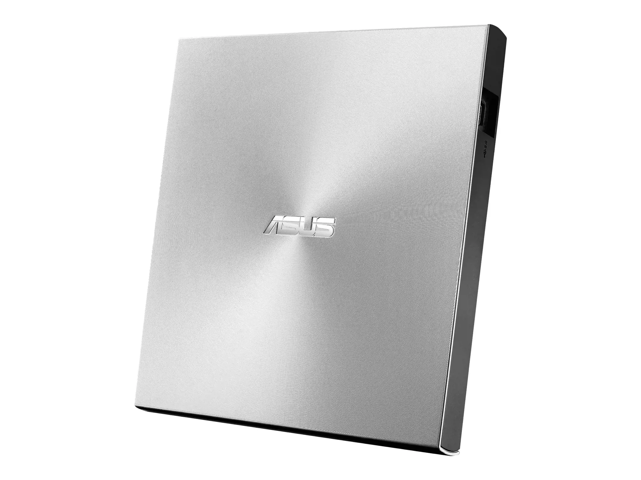 ASUS ZenDrive U9M, sidabrinis, dėklas, horizontalus, nešiojamasis kompiuteris, DVD±RW, USB 2.0