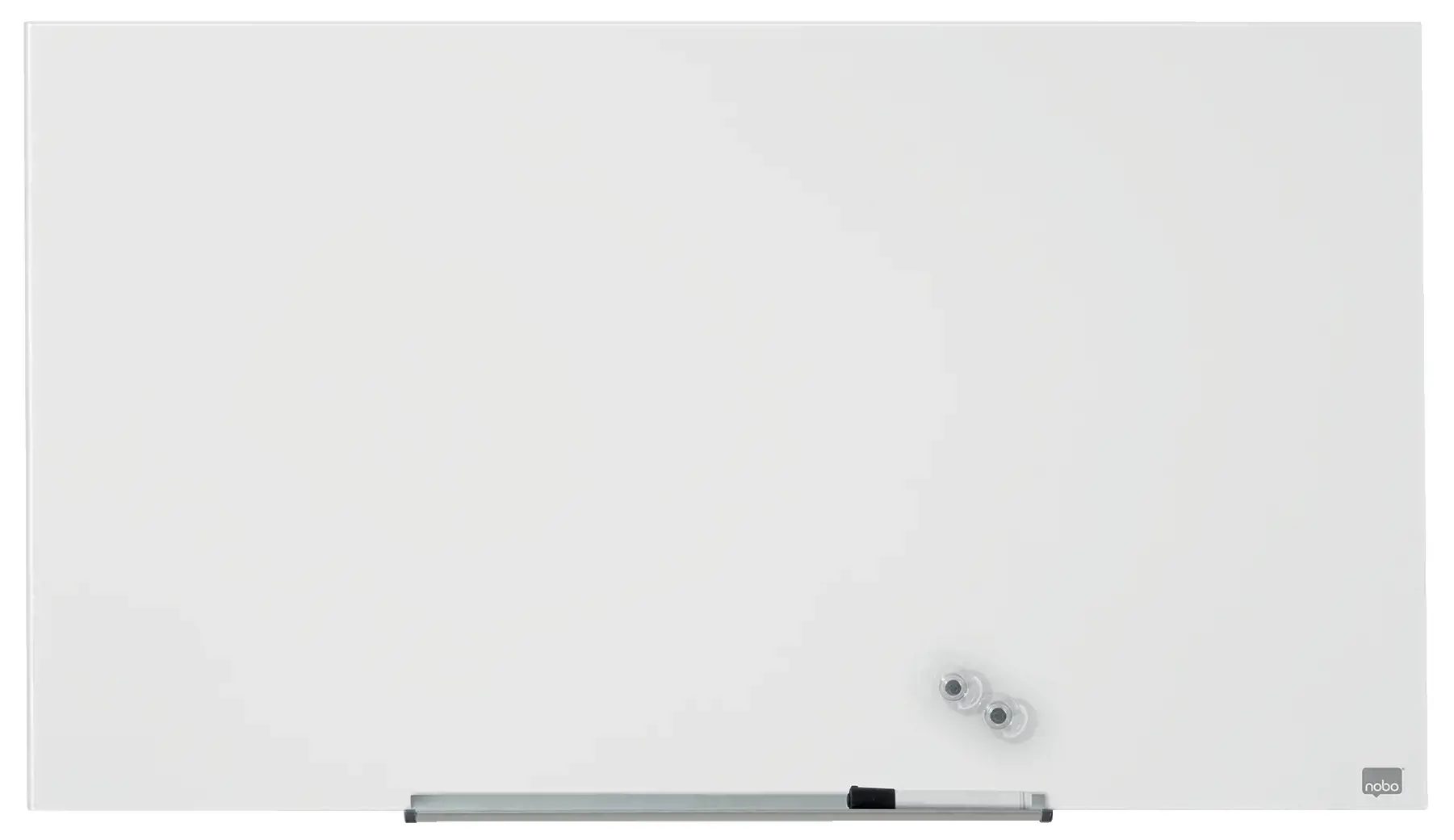 Stiklinė baltoji magnetinė lenta Nobo Impression Pro, plačiaekranė 45, 99x56 cm