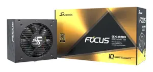 Maitinimo blokas Seasonic FOCUS GX ATX 3.0, 850 W, 80 PLUS GOLD