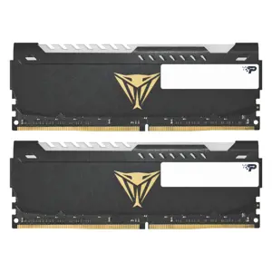PATRIOT Viper Steel RGB DDR4 64GB 2x32GB 3600MHz su juodu šildytuvu, dvigubas rinkinys