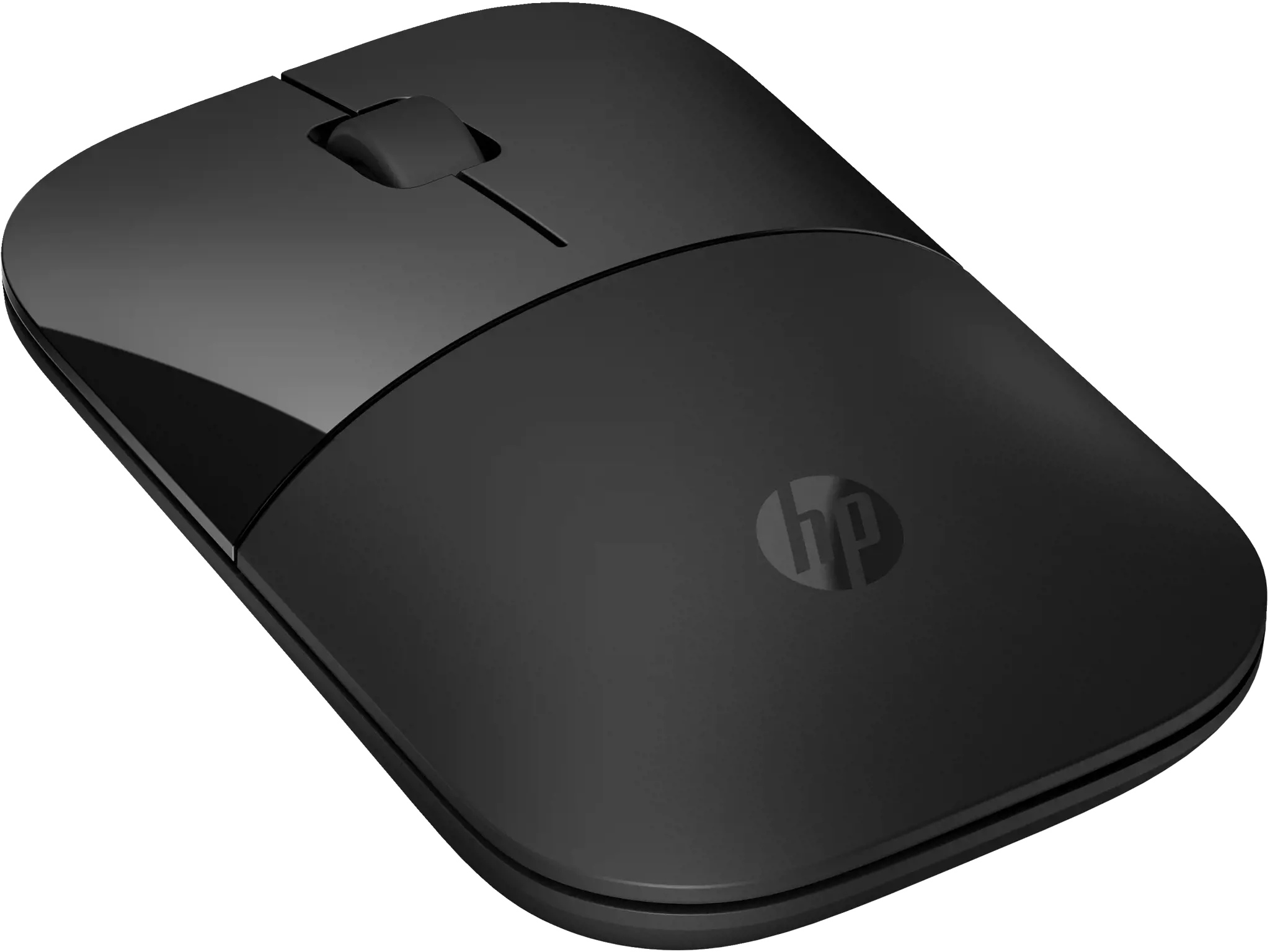HP Z3700 Dual Black Mouse, Ambidextrous, RF Wireless, 1600 DPI, Black