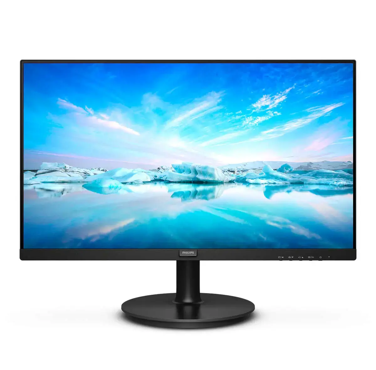 Monitorius Philips V Line 222V8LA/00, 54.6 cm (21.5"), 1920 x 1080 pixels, Full HD, LCD, 4 ms, Black