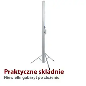 ART ER T120 4:3 ART rankinis ekranas su trikampiu 4:3 120 244x183cm TS-120 4:3