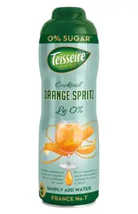 Sirupas TEISSEIRE, Orange Spritz, be cukraus, 0,6l