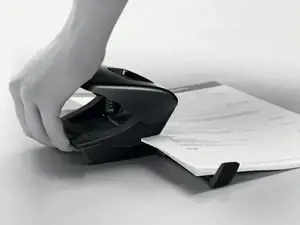 "Leitz NeXXt", 30 lapų, juoda, metalas, plastikas, 8 cm, 5,5 mm, A4, A5, A6