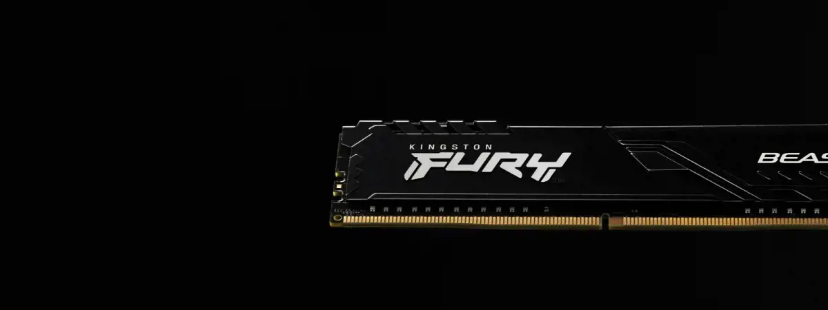 KINGSTON 32GB 3200MHz DDR4 CL16 DIMM atmintinių rinkinys, 2 vnt., "FURY Beast Black