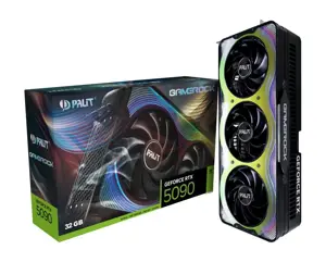 Graphics Card PALIT NVIDIA GeForce RTX 5090 32 GB GDDR7 512 bit PCIE 5.0 16x Triple slot Fansink 1x…