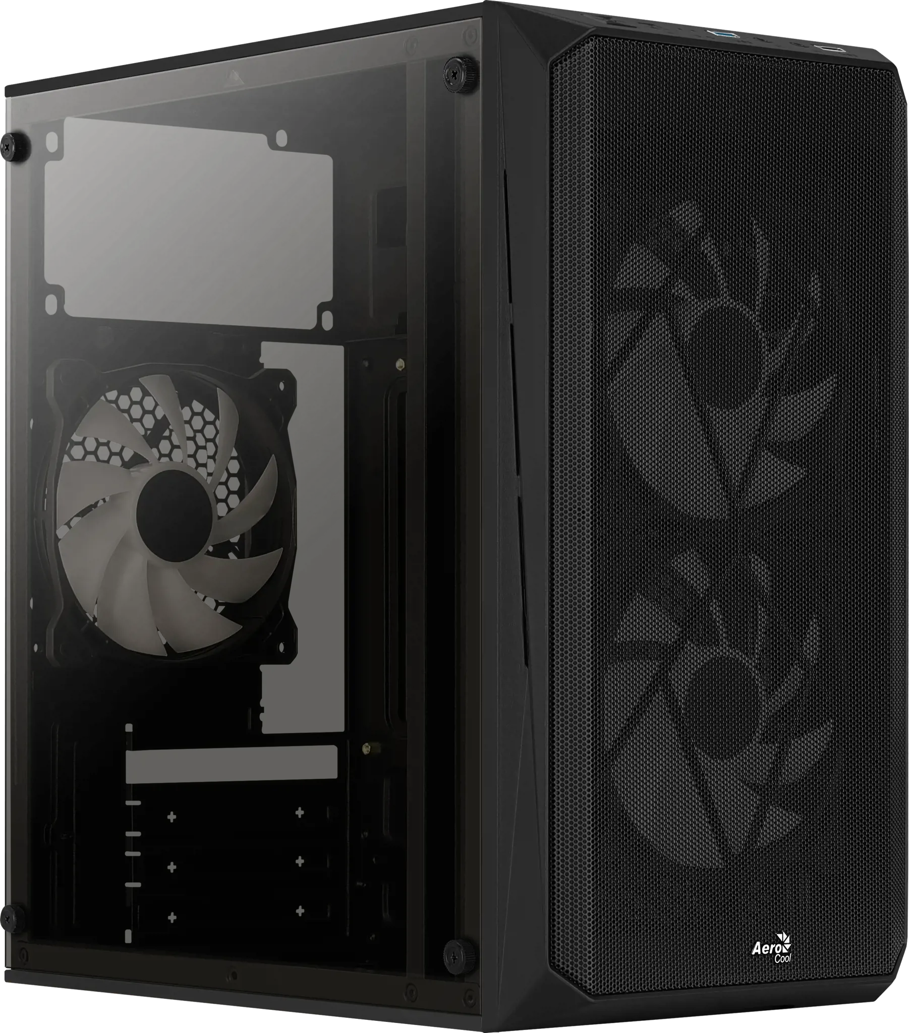 AEROCOOL PGS CS-107-A-BK-v2 FRGB - Kompiuterio korpusas